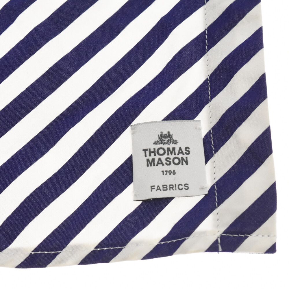 サックスブルー 23ss sacai Thomas Mason ストライプビブ サックスブルー 23ss sacai Thomas Mason ストライプビブ - メルカリ