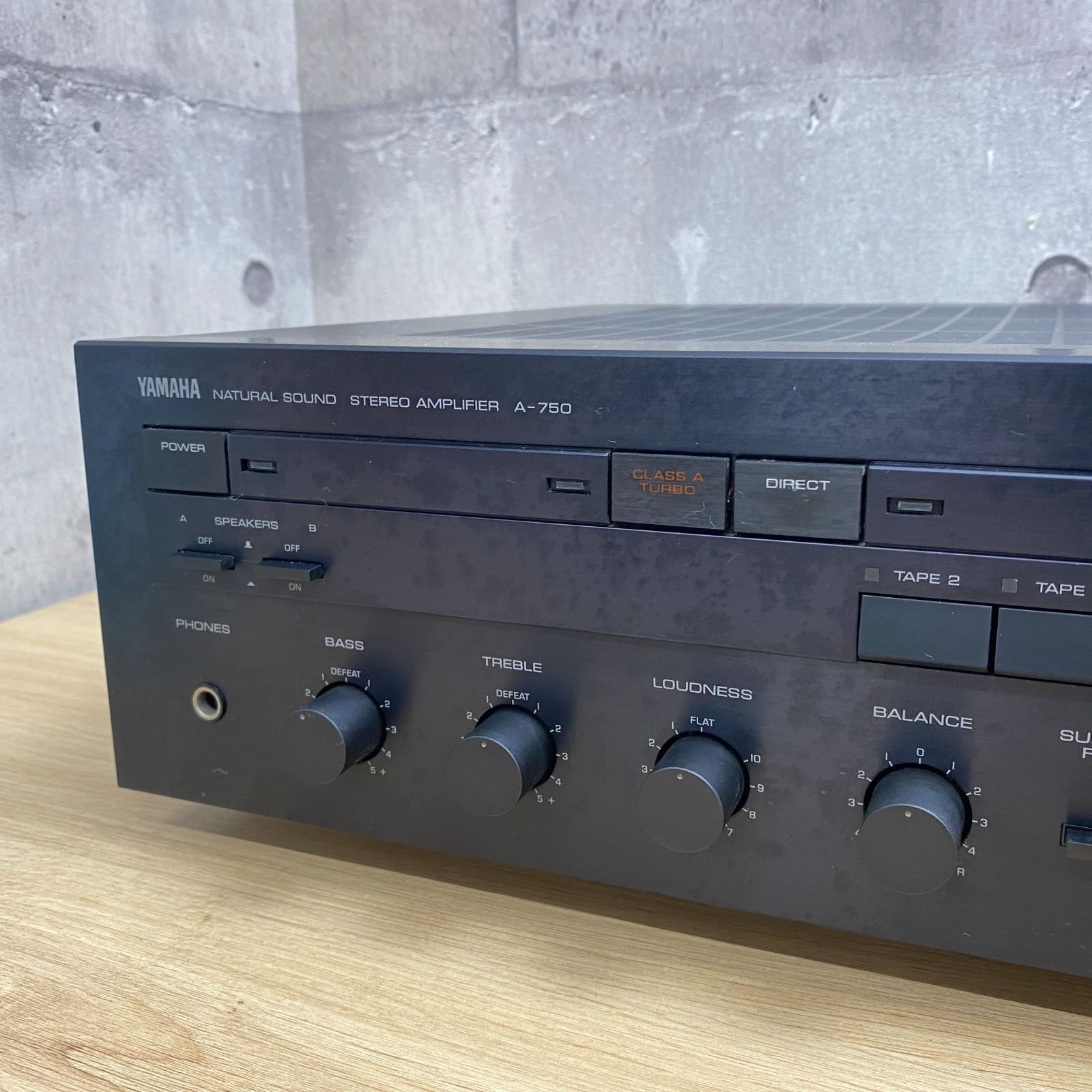 ヤマハ プリメインアンプ A-750 現状品 YAMAHA A-750の仕様 ヤマハ