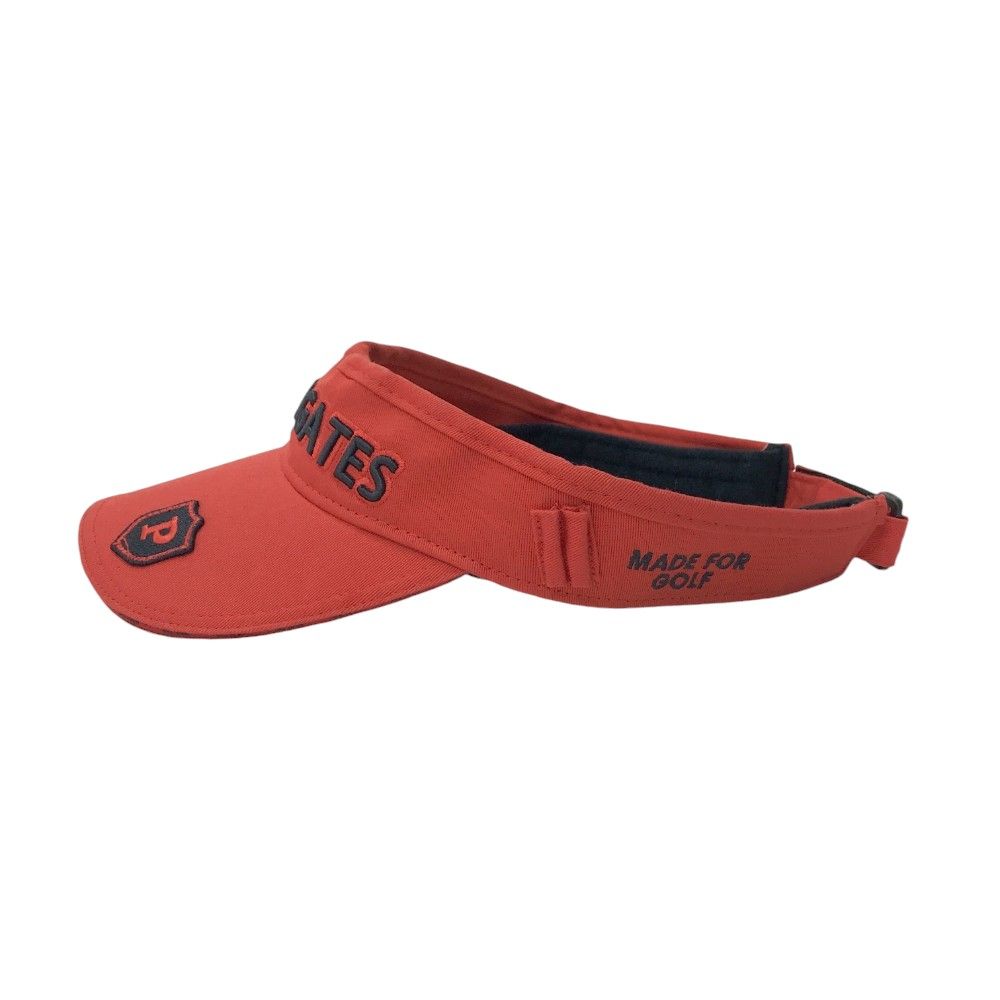 PEARLY GATES パーリーゲイツ 2021年モデル サンバイザー レッド系 FR 240001998495 ゴルフウェア ストスト