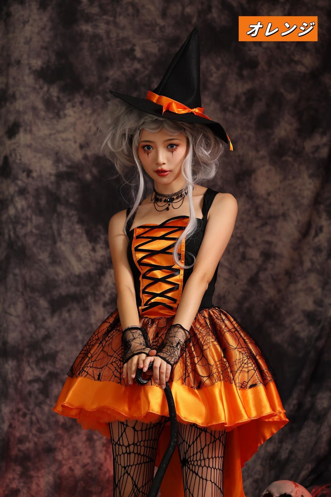 新品 [JUNDOMECY] 魔女 コスプレ 大人 ハロウィン 仮装 レディース