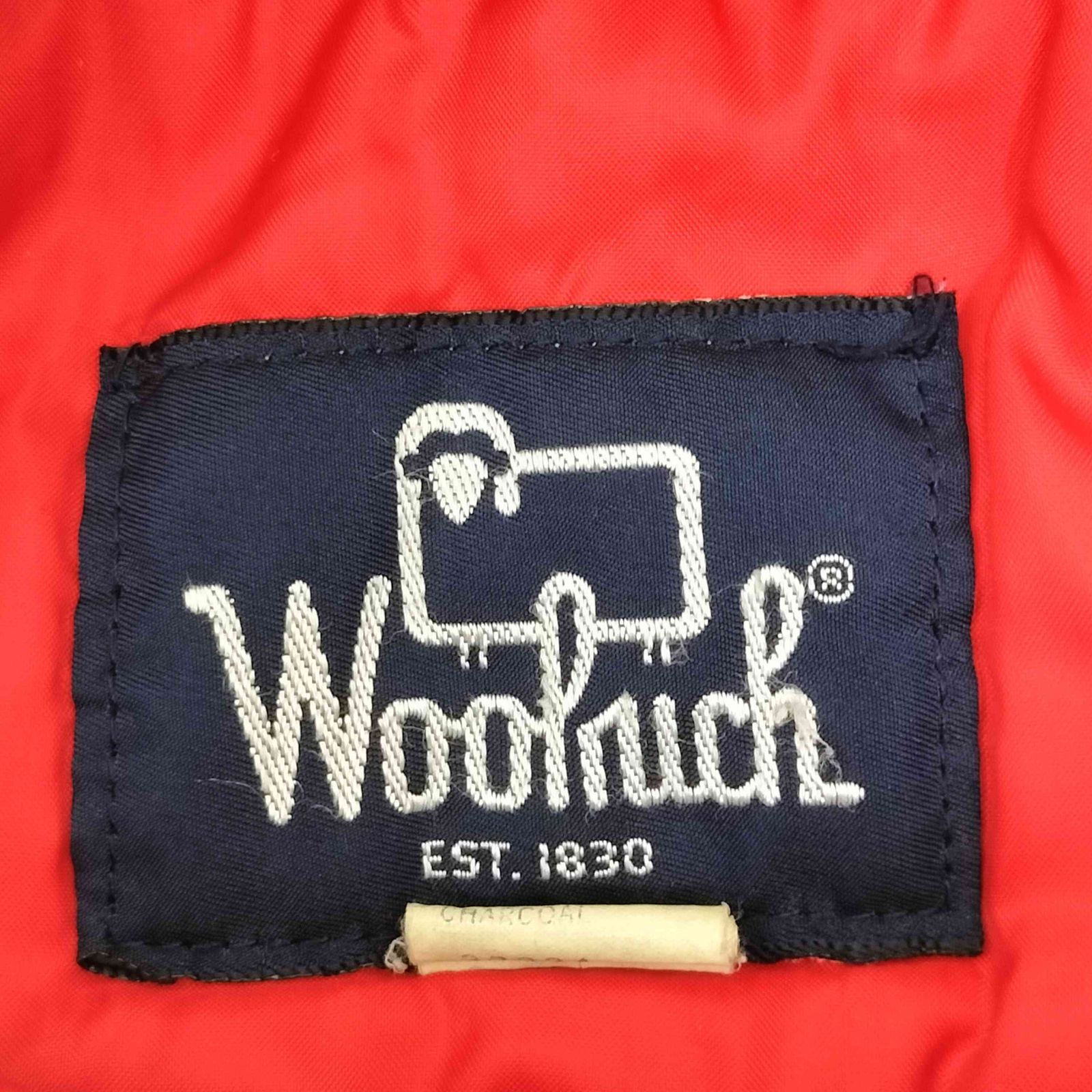 【used】80s usa製 woolrich ウールジャケット 紺タグ ウールリッチ WOOLRICH 80s USA製 紺タグ 中綿マウンテン