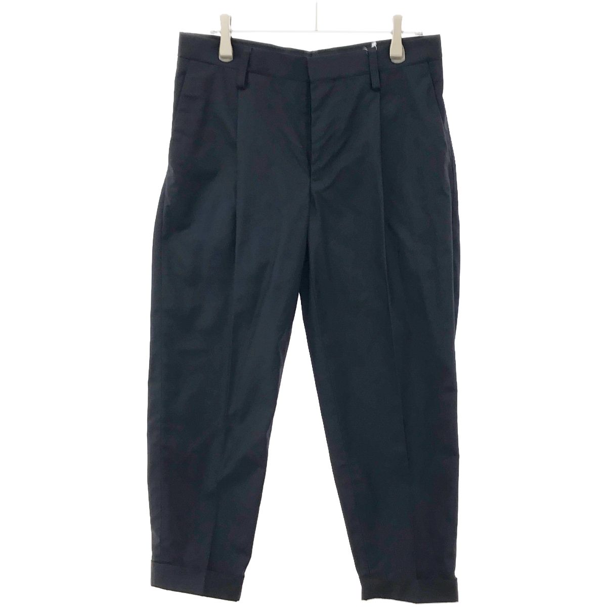 P出品 kolor カラー 18SS ポリエステルツイルクロップドパンツ 18SCM