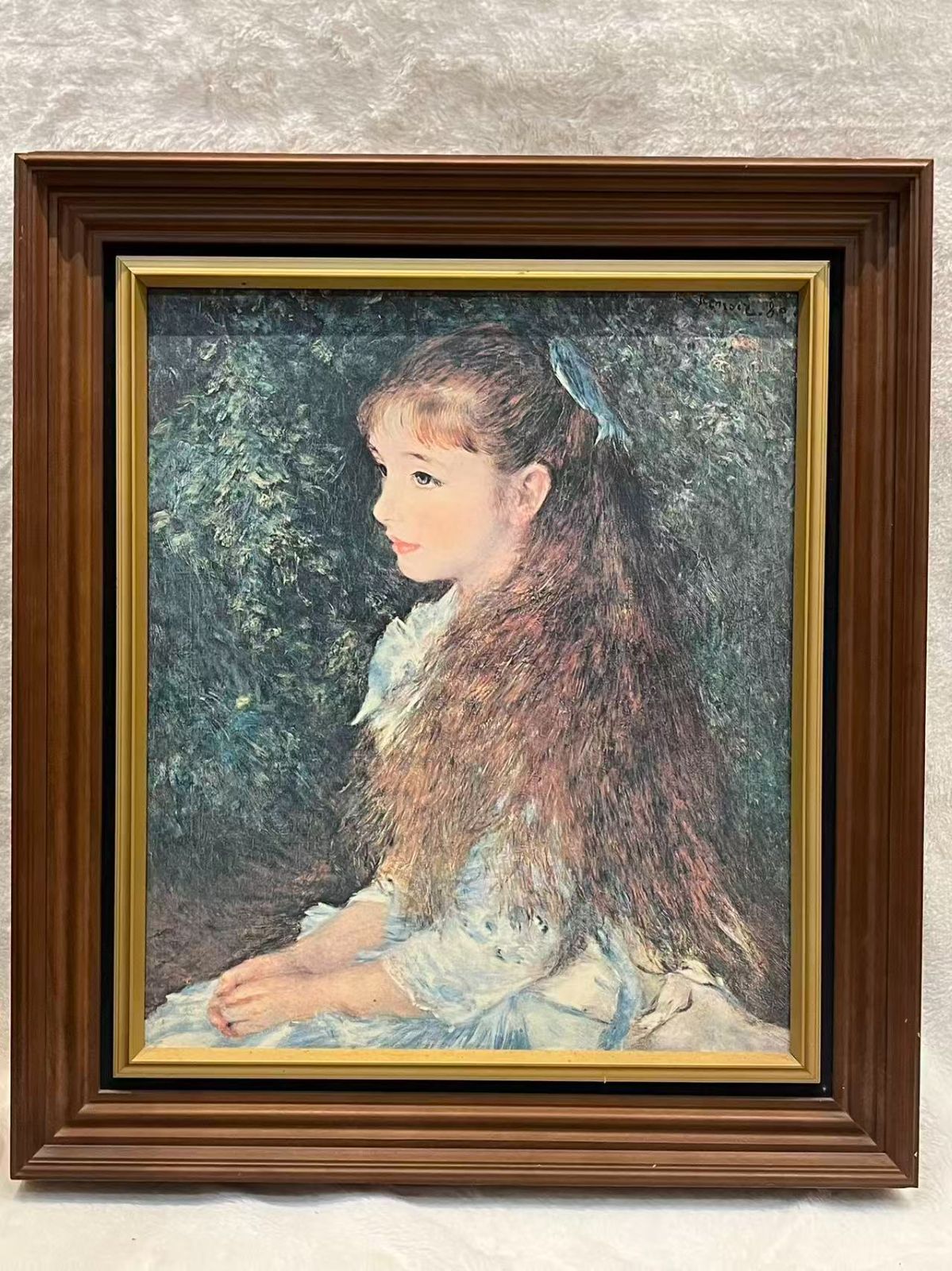 複製画 少女イレーネ オーギュスト・ルノワール作(フランス