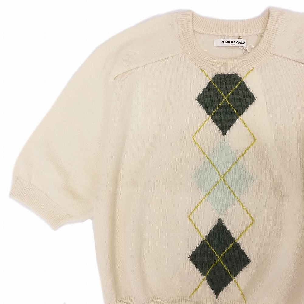 未使用品 24aw フミカウチダ FUMIKA UCHIDA カシミヤ100