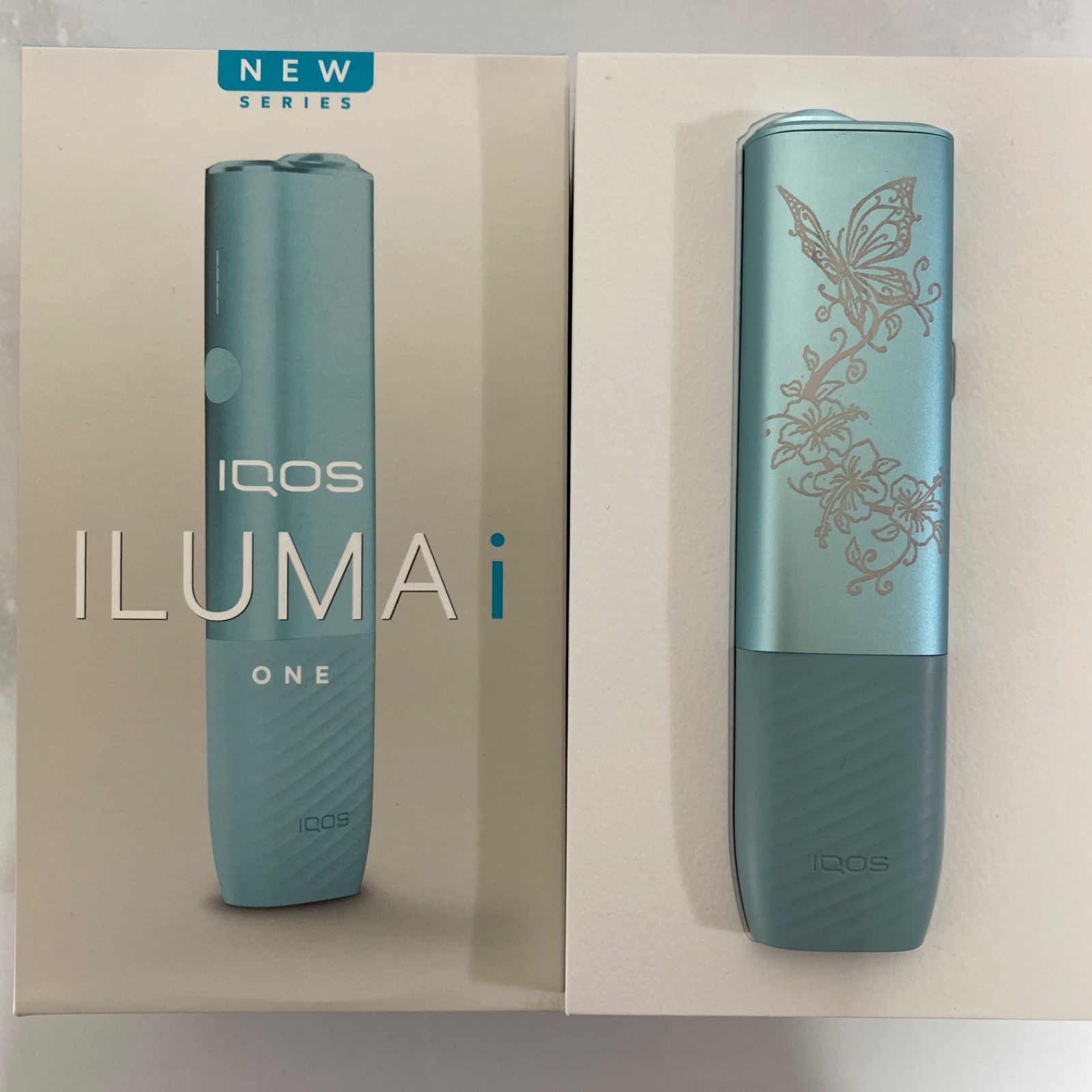 アゲハ蝶 デザイン レーザー加工 iQOS ILUMA i ONE アイコス