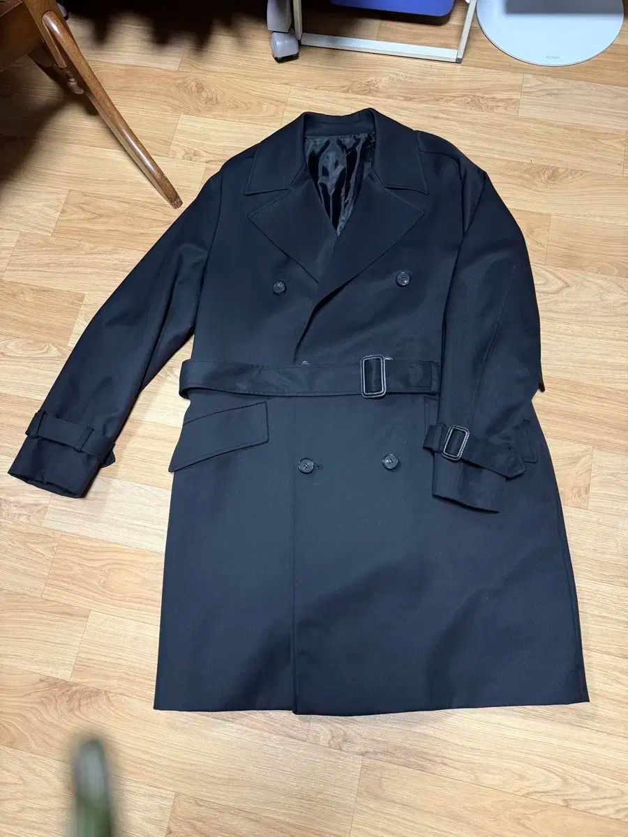 SYSTEM homme システムオム トレンチコート 100 サイズ ブラック 105