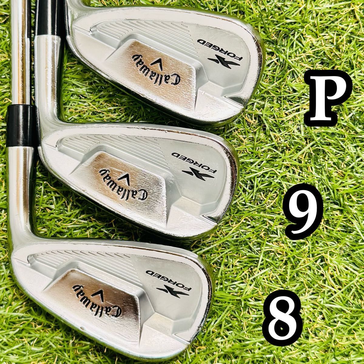 【良品】キャロウェイ Xフォージド 2021 メンズアイアンセット 6本 S 2021年 Callaway X Forged Star アイアンセット 6本 良品