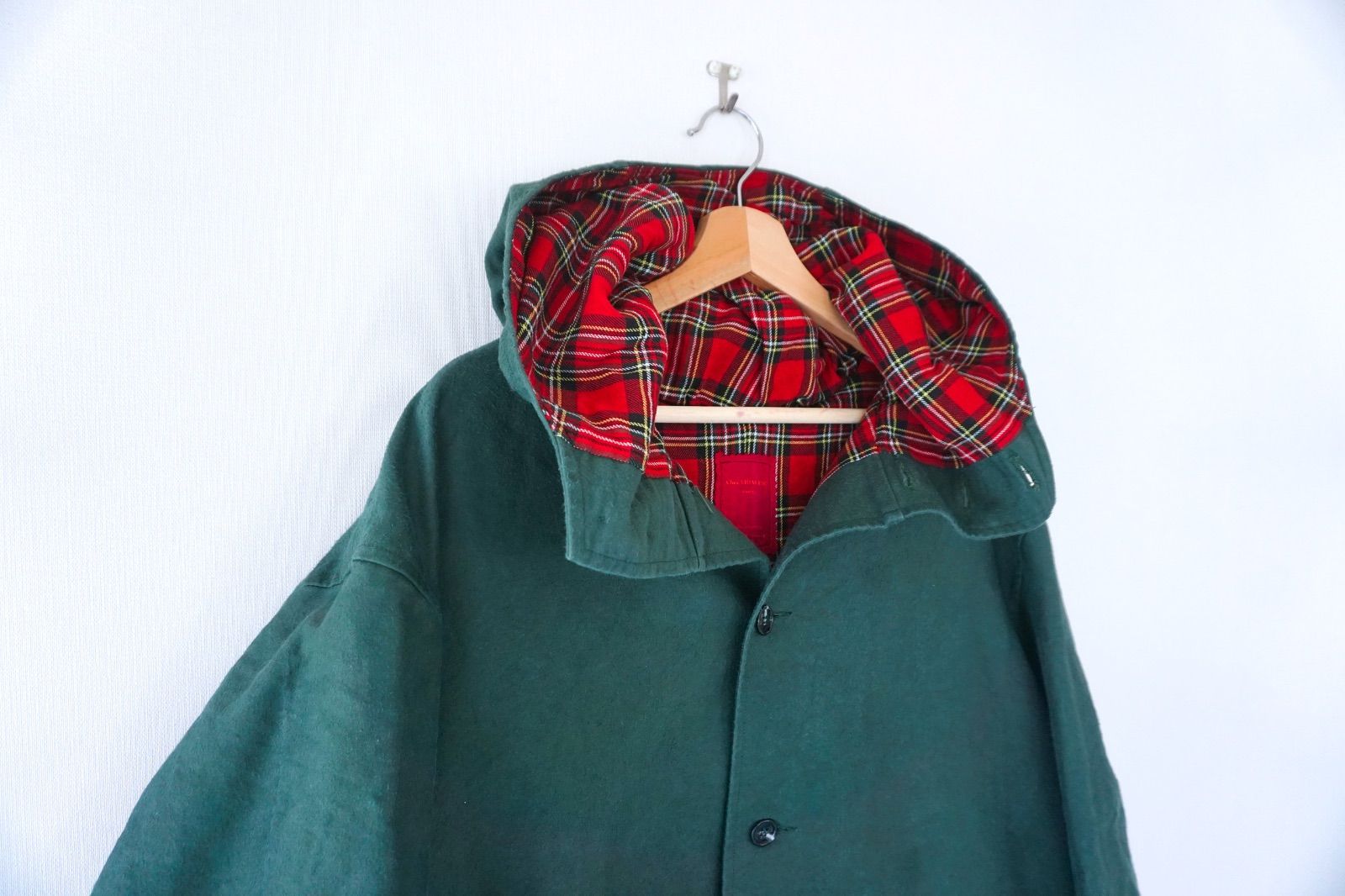 Chez Vidalenc シェヴィダレンク 2022AW New Parka Chez Vidalenc シェヴィダレンク New Parka Cotton Moleskin (FOREST