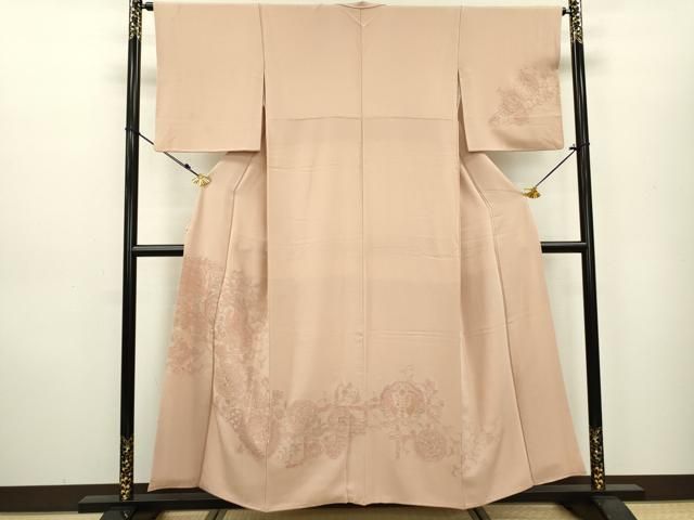 平和屋着物○中国三大刺繍 スワトウ刺繍 汕頭刺繍 総刺繍 訪問着