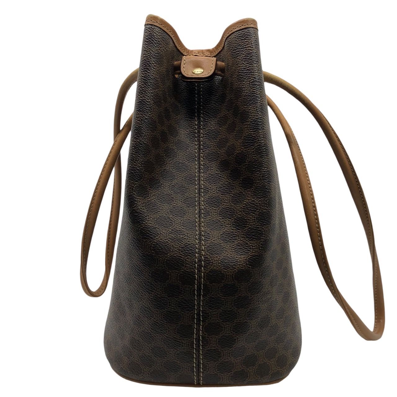 マカダム柄 CELINE CELINE(セリーヌ) 巾着 ショルダーバッグ セリーヌ 