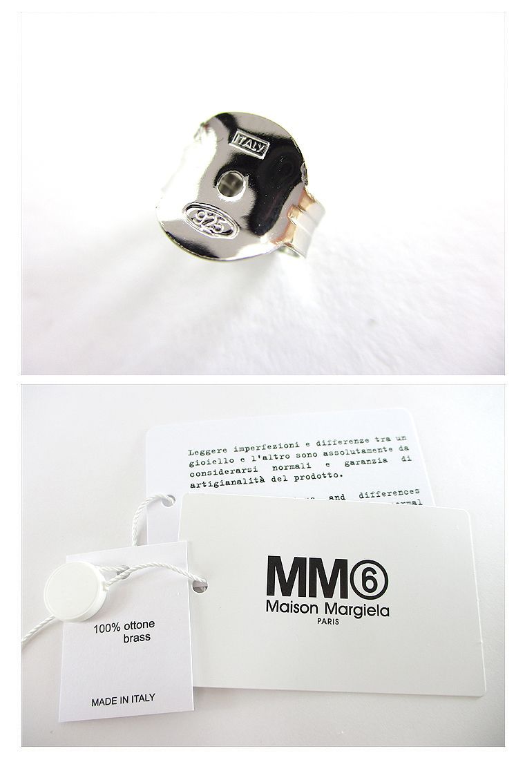MM6 Maison Margiela メゾンマルジェラ オープンフープピアス