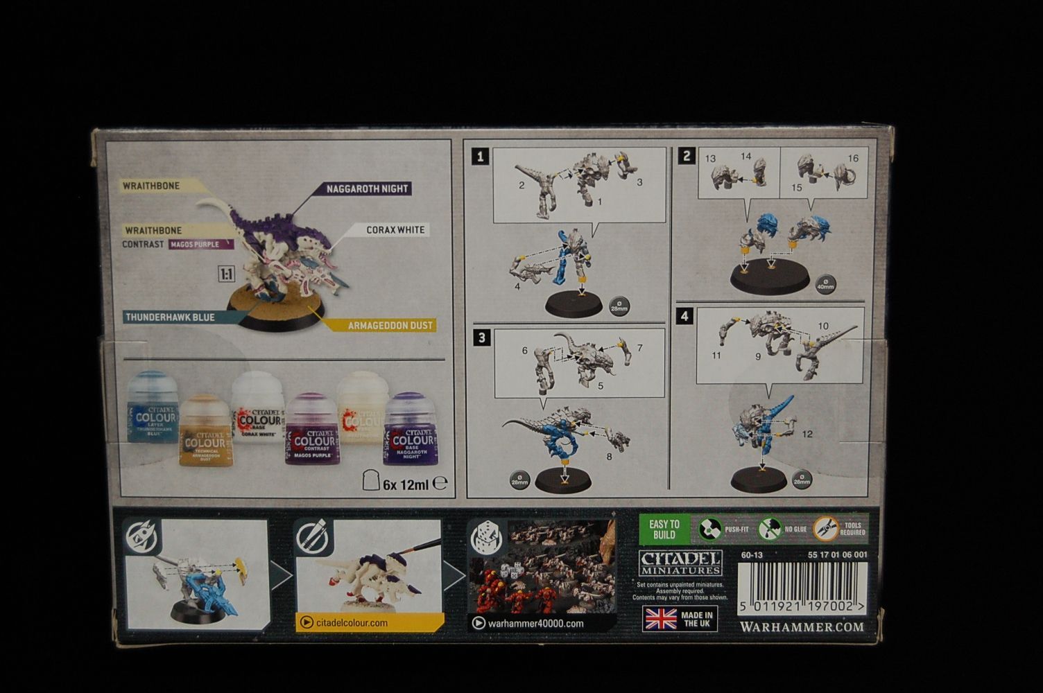 ティラニッド ターマガント、リッパースウォーム＆ペイントセット