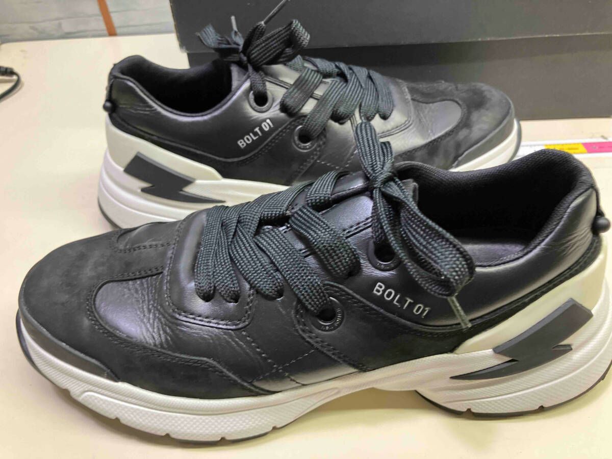 ASICS SKY ELITE FF 3 26.5cm ホワイト/ノヴァオレンジ NEIL BARRETT/ニールバレット/BOLT 01/BCT316-L9003/レザー