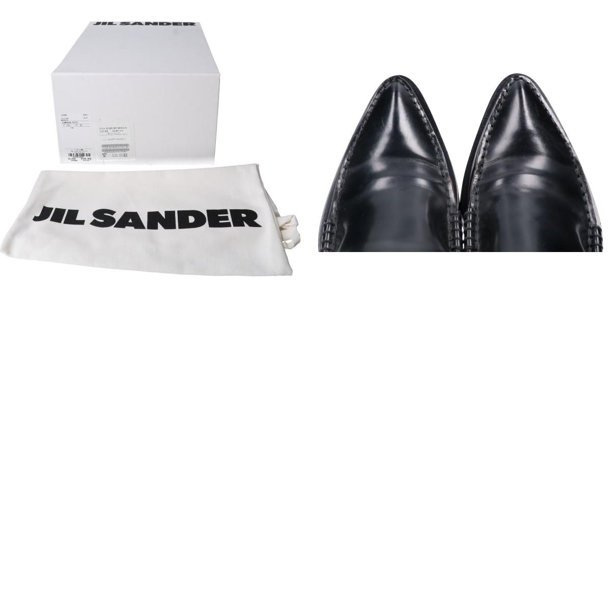 JIL SANDER ジルサンダー 【美品】23SS J16WR0006 P2775 MOCASSIN モカシン ポインテッドトゥ ローファー 35