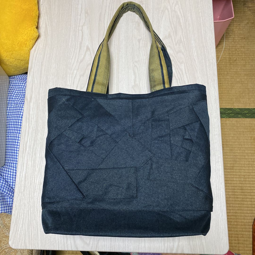 デニム　ハンドメイド　バッグ　訳有り