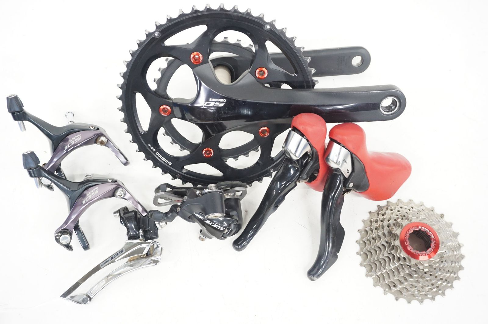 Shimano 105 5700 コンポーネントセット クランク シマノ5700