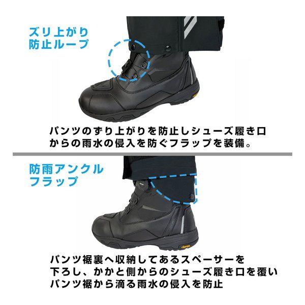 ROUGH-ROAD ラフアンドロード デュアルテックス3レイヤーBIBレインスーツ オレンジ-XL RR7812OR5 2660267 USTAUSTRALIA_COM_AU