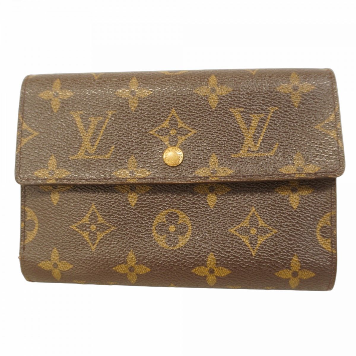 ルイヴィトン モノグラ厶 ポルトトレゾール エテュイシェキエ ３つ折り財布 楽天市場】【財布】LOUIS VUITTON ルイ ヴィトン モノグラム