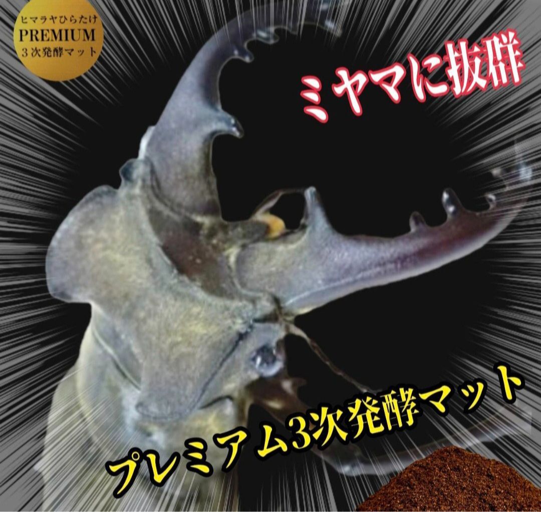 ミヤマクワガタ、ノコギリ幼虫に抜群！800mlボトル入プレミアム発酵マット40本 クワガタの幼虫を入れるだけですぐに飼育できます！便利です