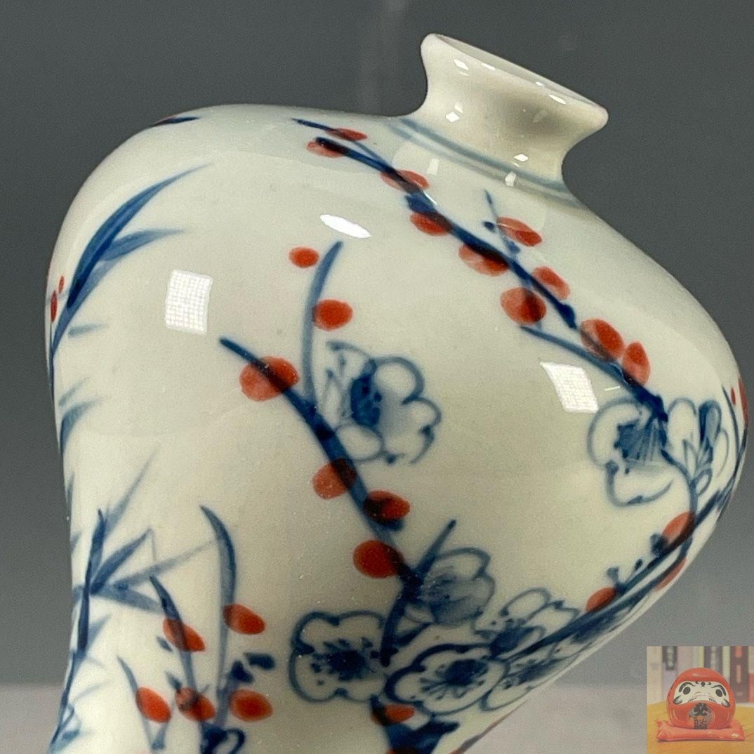 パステル喜上眉梢紋水盆 景徳鎮 陶磁器 装飾品 現代工芸品 美術品 置物 喜上眉梢紋梅瓶 景徳鎮 陶磁器 現代工芸品 美術品 装飾品 置物