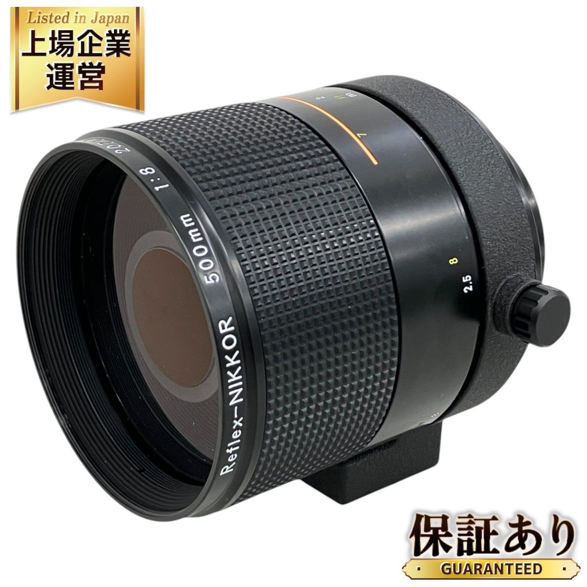 Nikon ニコン Reflex Nikkor 500mm F8 NEW ミラーレンズ フード HN-27付き レンズ カメラ 中古 K9531088  - メルカリ