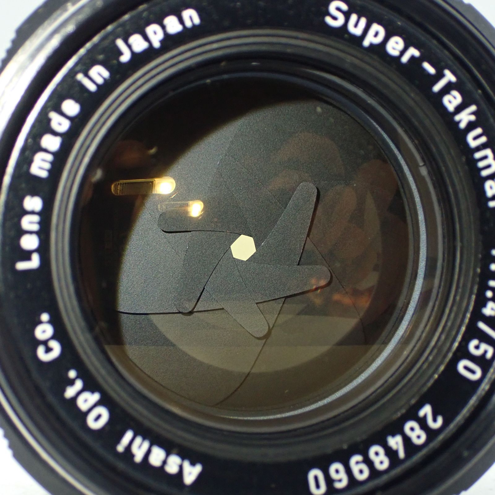 PENTAX Spotmatic フィルムカメラ 50mmレンズ付き 整備済み