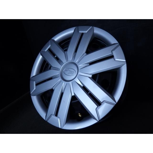 2265 T0005035 スバル サンバー純正 12x4B 4穴 PCD100 40 4本 BRIGHTFACE_UK