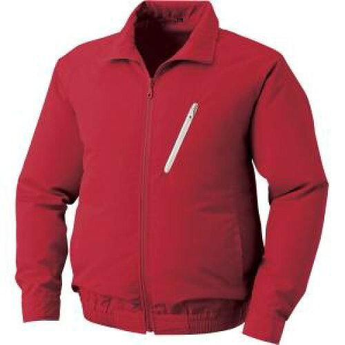 2営業日で発送 KUCHOFUKU 空調服 KU90510C08S4 レッド2L KU90510レッド2L ポリエステルエステル製長袖ブルゾン ウェアのみ 商品コード 65100771