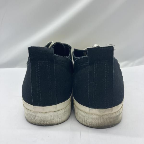 キャンバスローカットスニーカー ブラック