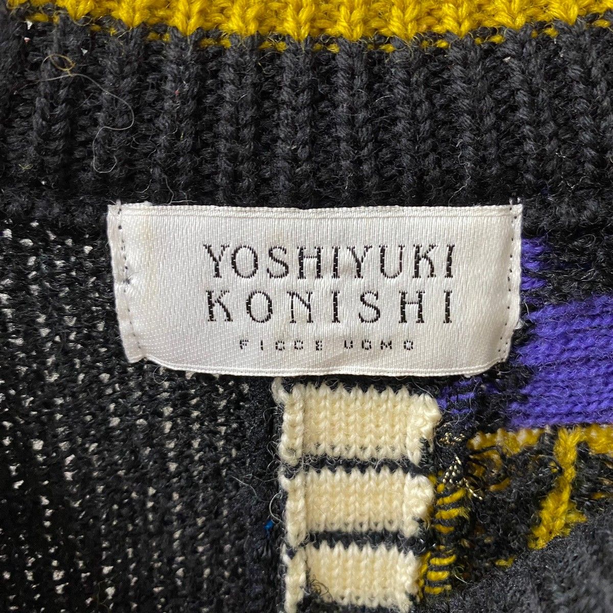 フィッチ Ficce 80s～90s YOSHIYUKI KONISHI 3Dセーター YICK19 