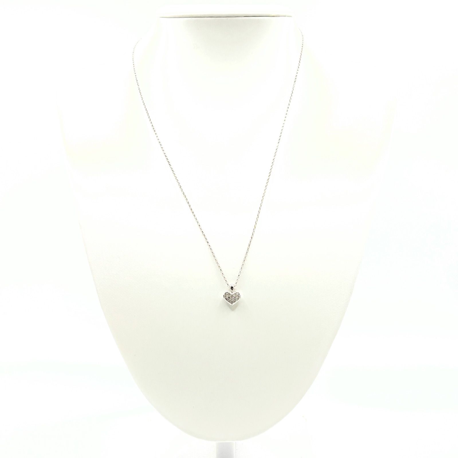 Vendome Aoyama ヴァンドーム青山 18K 金 WG ホワイトゴールド パヴェ 
