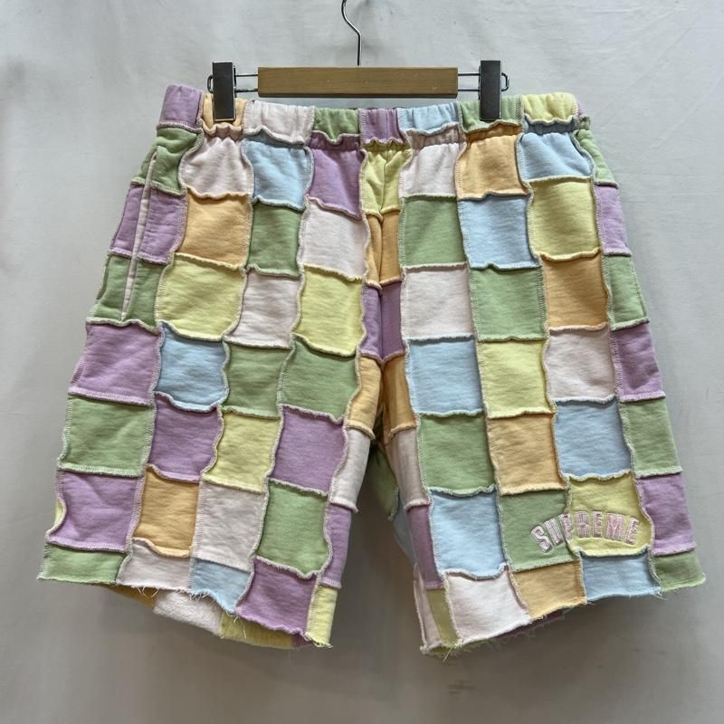 Supreme◇22SS/Reverse Patchwork Sweatshort/ショートパンツ/L