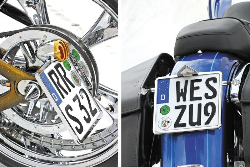 ライセンスプレートフレーム ブラック BRIGHTFACE_UK