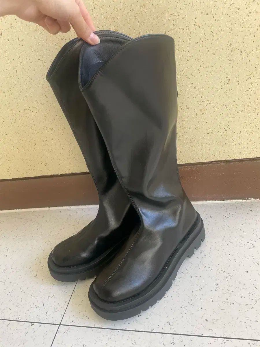 ウエスタンロングブーツ 新品