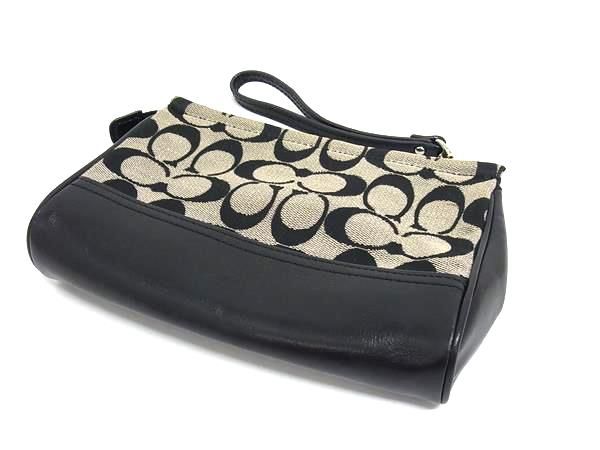 □美品□ COACH コーチ シグネチャー キャンバス×レザー マルチ