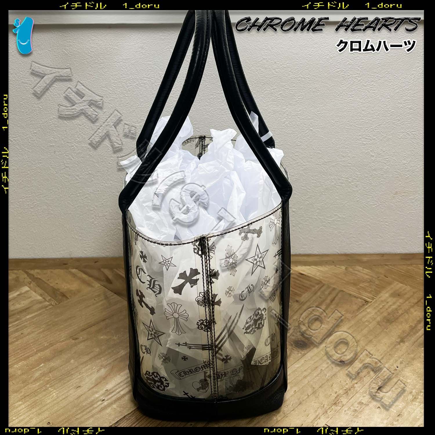 新品未使用Chrome Hearts ミニトート マルチロゴ ショルダーバッグ Chrome Hearts モチタ マルチロゴ ショルダーバッグ mochita