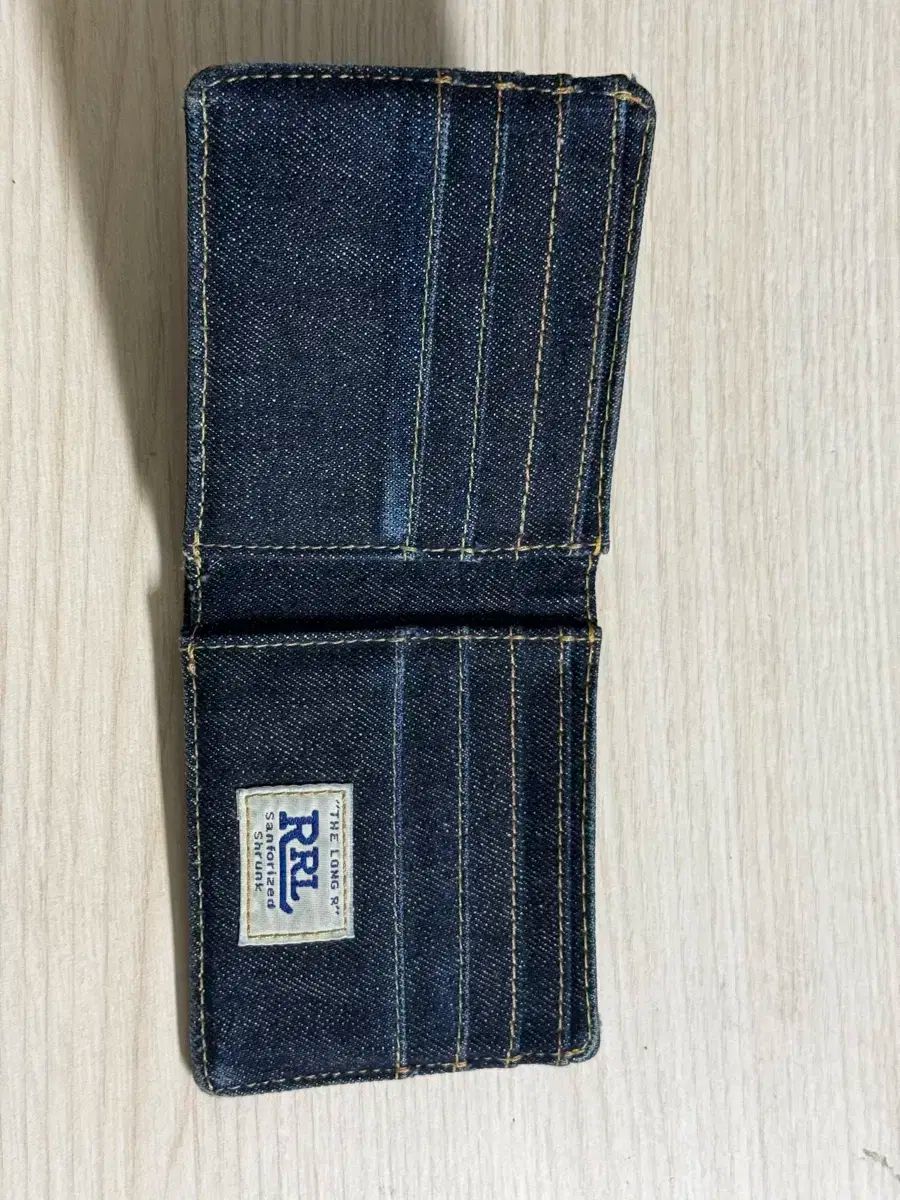 RRL ダブルアールエル セルビッジ デニム ビルフォード 財布