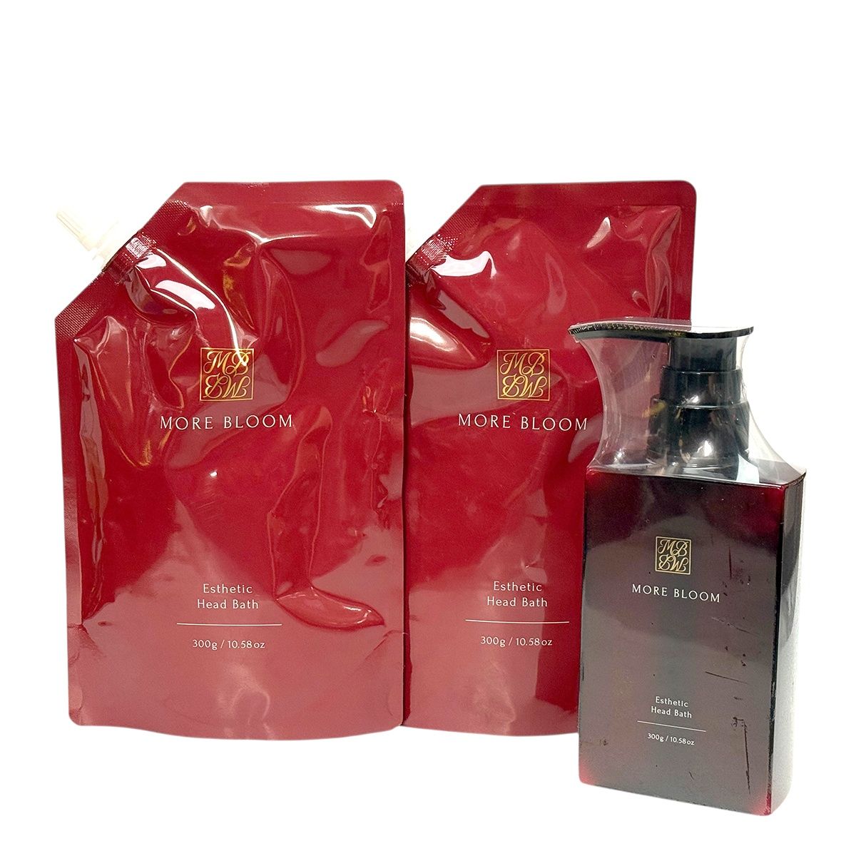 MORE BLOOM シャンプー 詰め替え✖️3 エステヘッドバス 3つ
