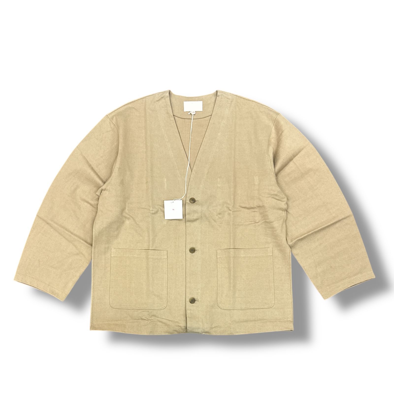 参考上代33000円 未使用品 YOKO SAKAMOTO 24SS BIG CARDIGAN ビッグ 
