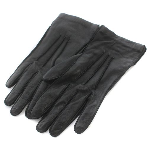 ボッテガヴェネタ　グローブ　黒 Bottega Veneta® Women's Intrecciato Leather Gloves in Nero