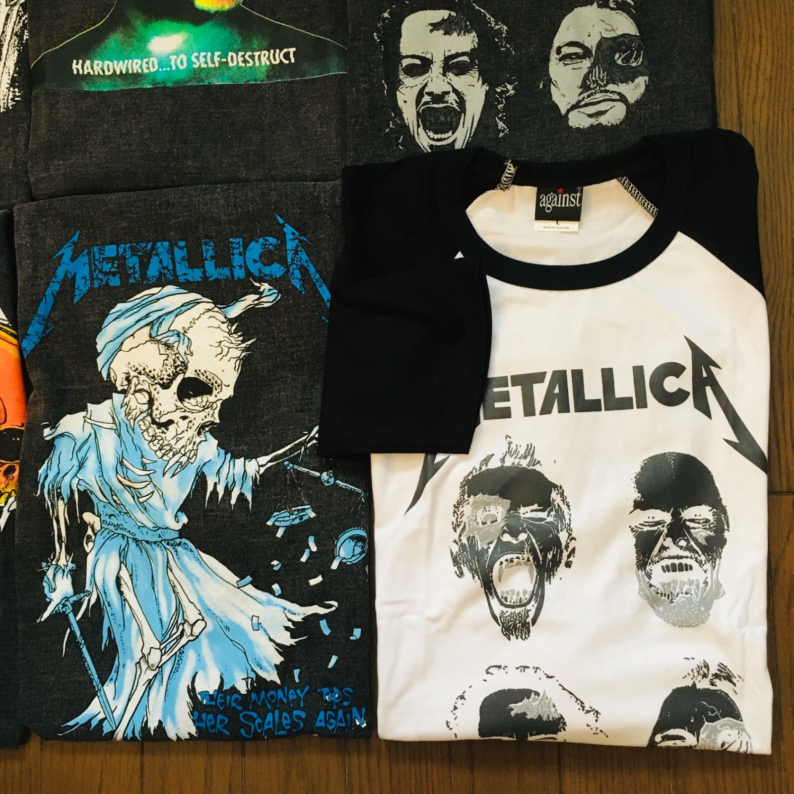 6枚まとめ売りL メタリカMETALLICA バンドTシャツロックT 6枚まとめ売りL メタリカMETALLICA バンドTシャツロックT