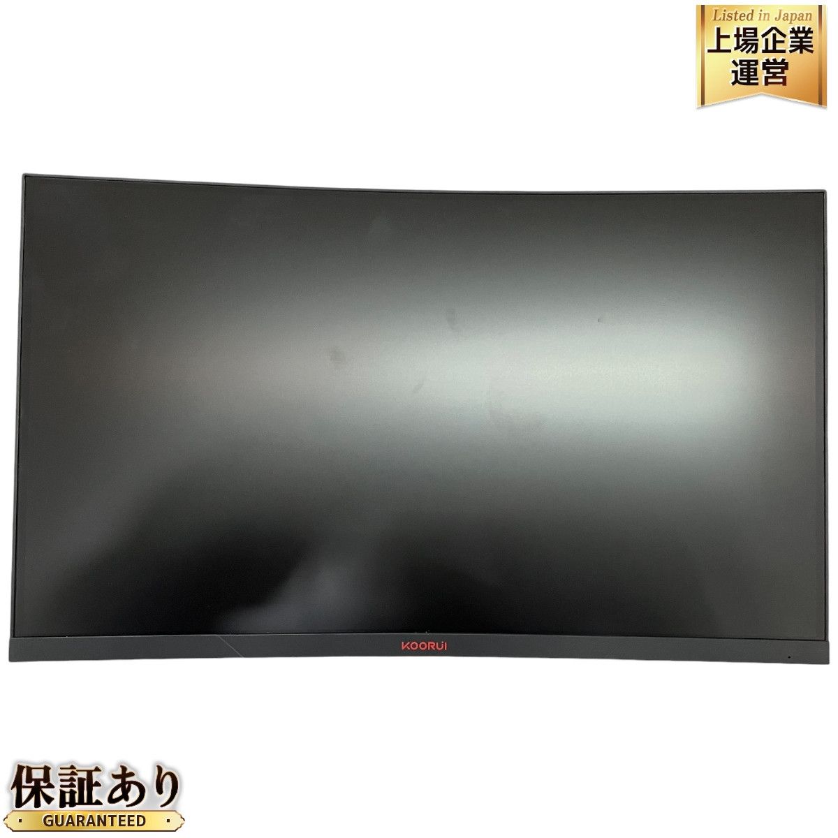 KOORUI M24G3F 23.6インチ ゲーミングモニター カーブ型 スタンドなし 
