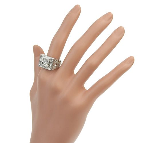 D0.57 ダイヤモンド リング Pt900プラチナ リング・指輪 アクセサリー  