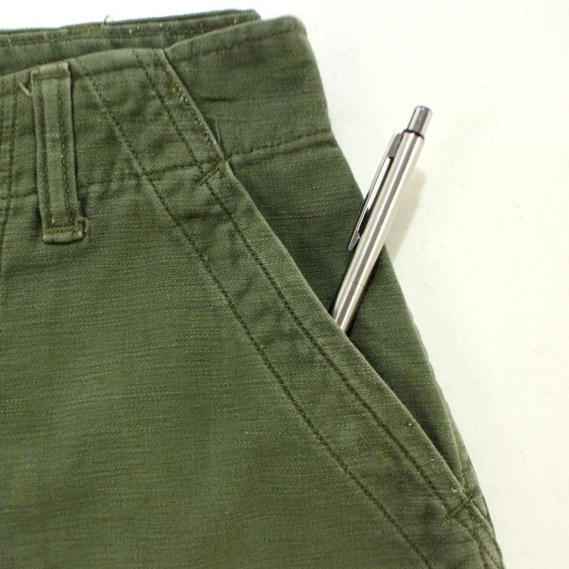 50s 初期サイドアジャスト　ベイカーパンツUS.ARMY 米軍usarmy 50's□【米軍実物】U.S.ARMY【初期】サイドアジャスター付き