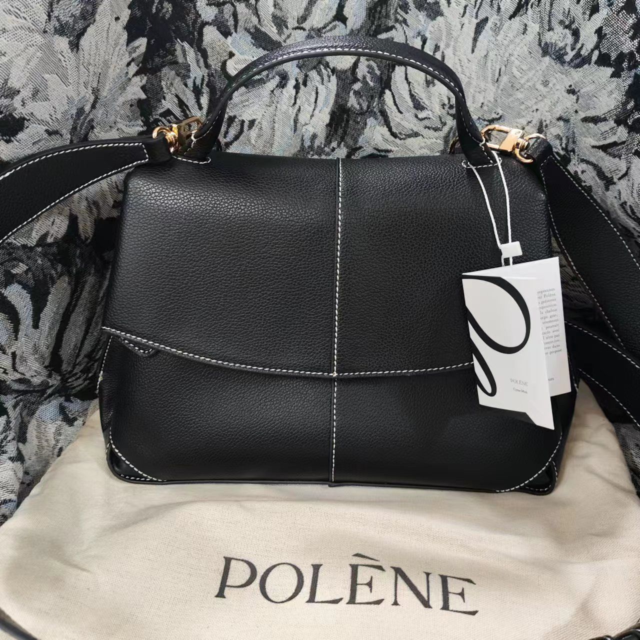 ポレーヌ polene Numéro Neuf ショルダーバッグ BLACK Polène | バッグ