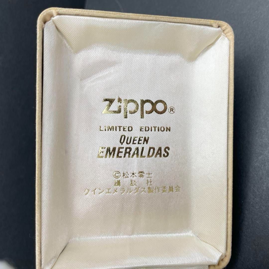 zippo クイーンエメラルダス ゴールドメタル 限定品 1998年製 zippo クイーンエメラルダス ゴールドメタル 限定品 1998年製