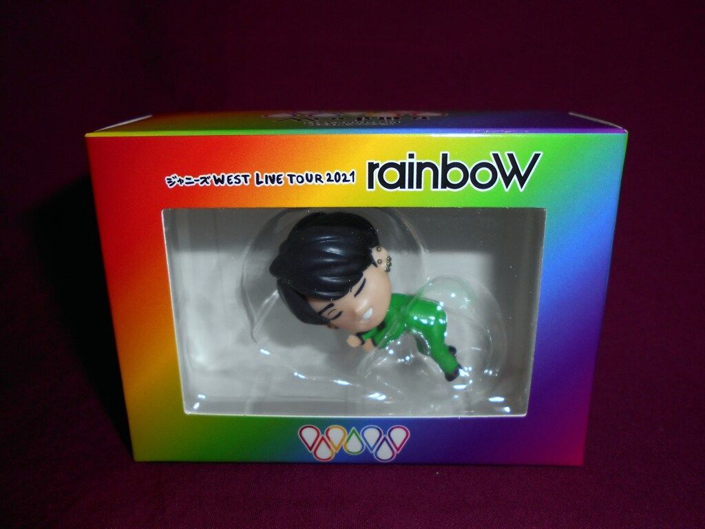 ジャニーズWEST 21年rainboW 神山智洋 離しま線隊レインボー 緑