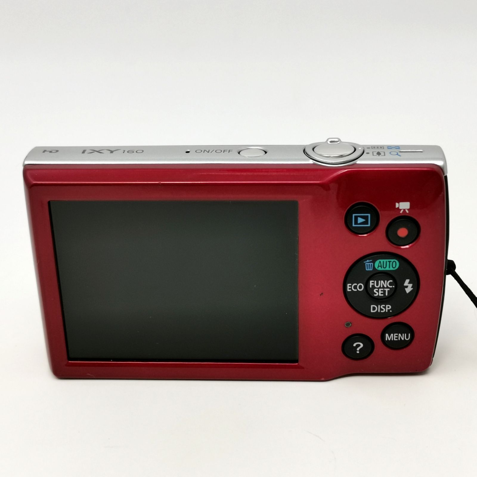 キャノン IXY 160 レッド デジカメ 充電器ないため動作未確認 デジタル