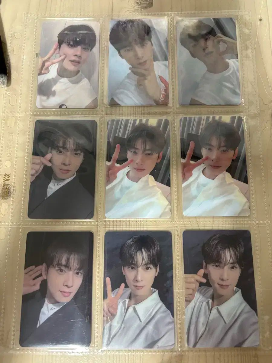 チャ・ウヌ(CHA EUNWOO) 展示会 トレカ Lucky draw ラキドロ