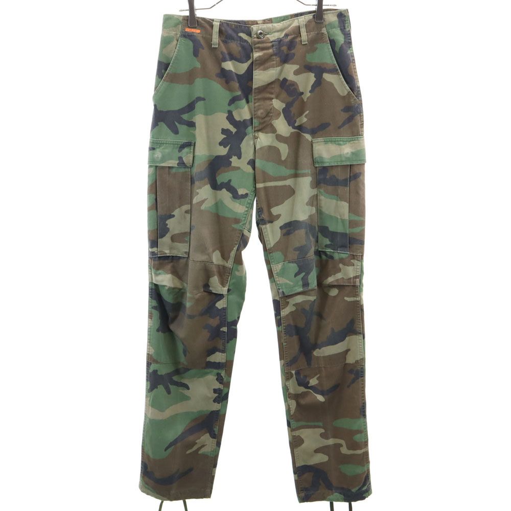 アメリカ軍 80s DLA ウッドランドカモ カモフラ柄 ミリタリー カーゴ